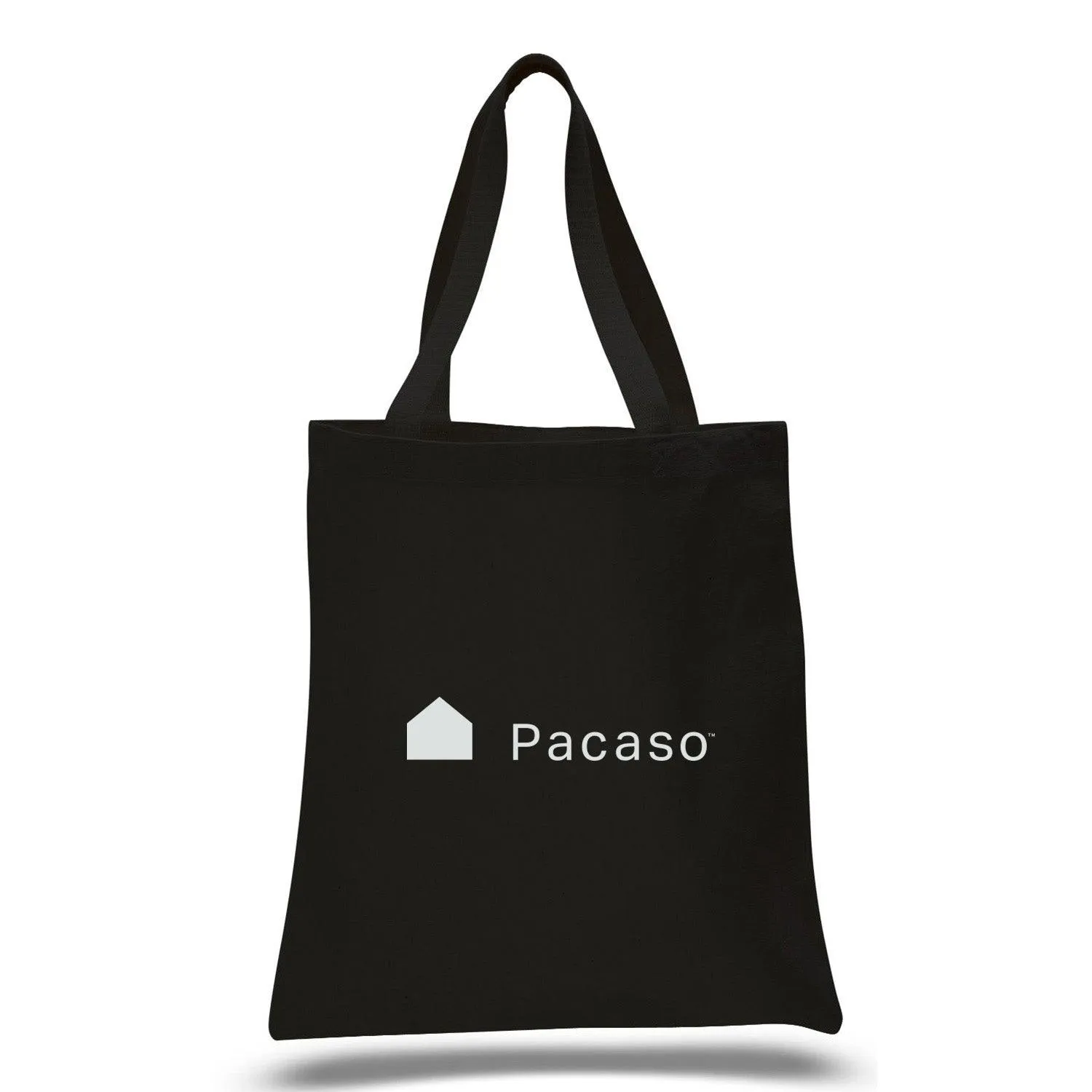 12 Oz. Colored Canvas Simple Tote Bag Customized with your Brand or Logo