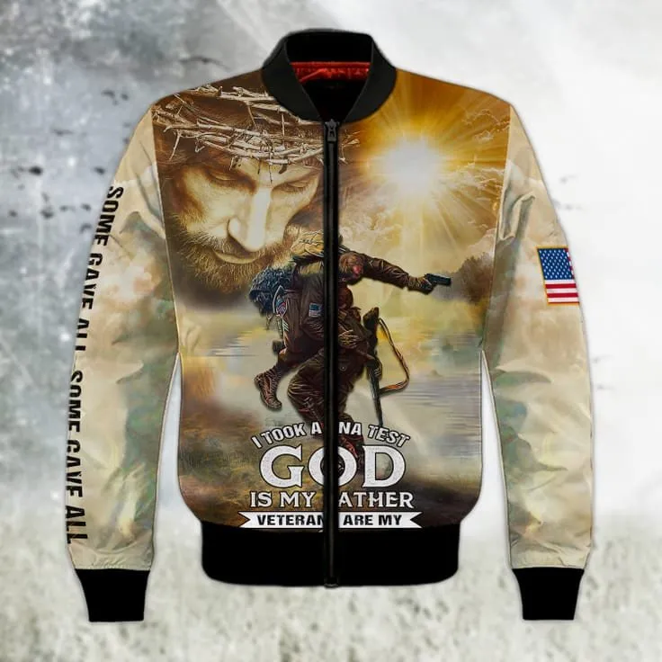 3D All Over Print Veteran Are My Brother Hoodie, Veteran Bomber, Sweatshirt For Veteran Man