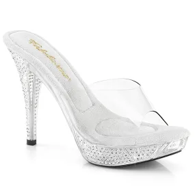 4 Inch Heel ELEGANT-401 Clear