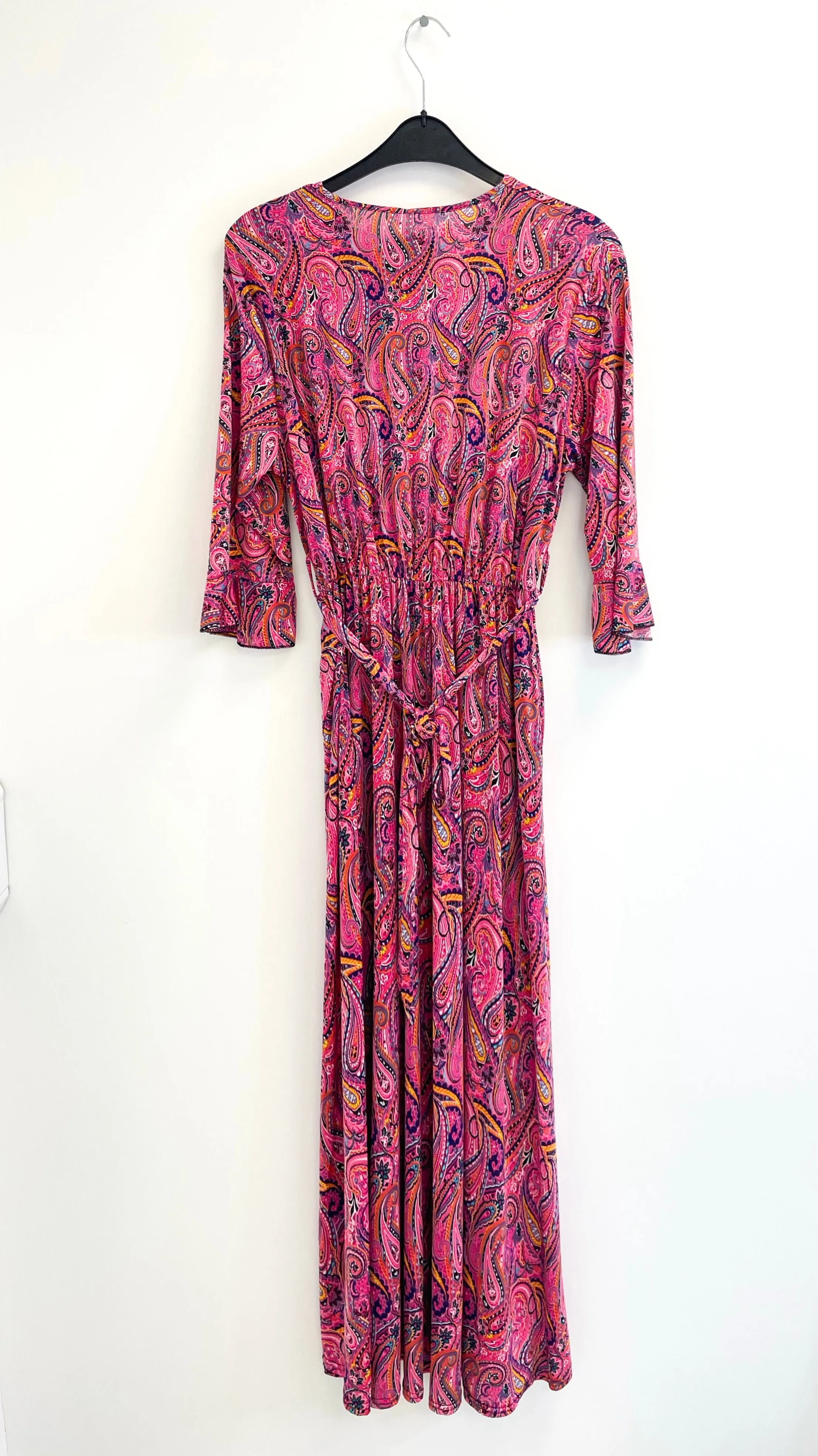 A1750 Pink Paisley Dress (18-22)