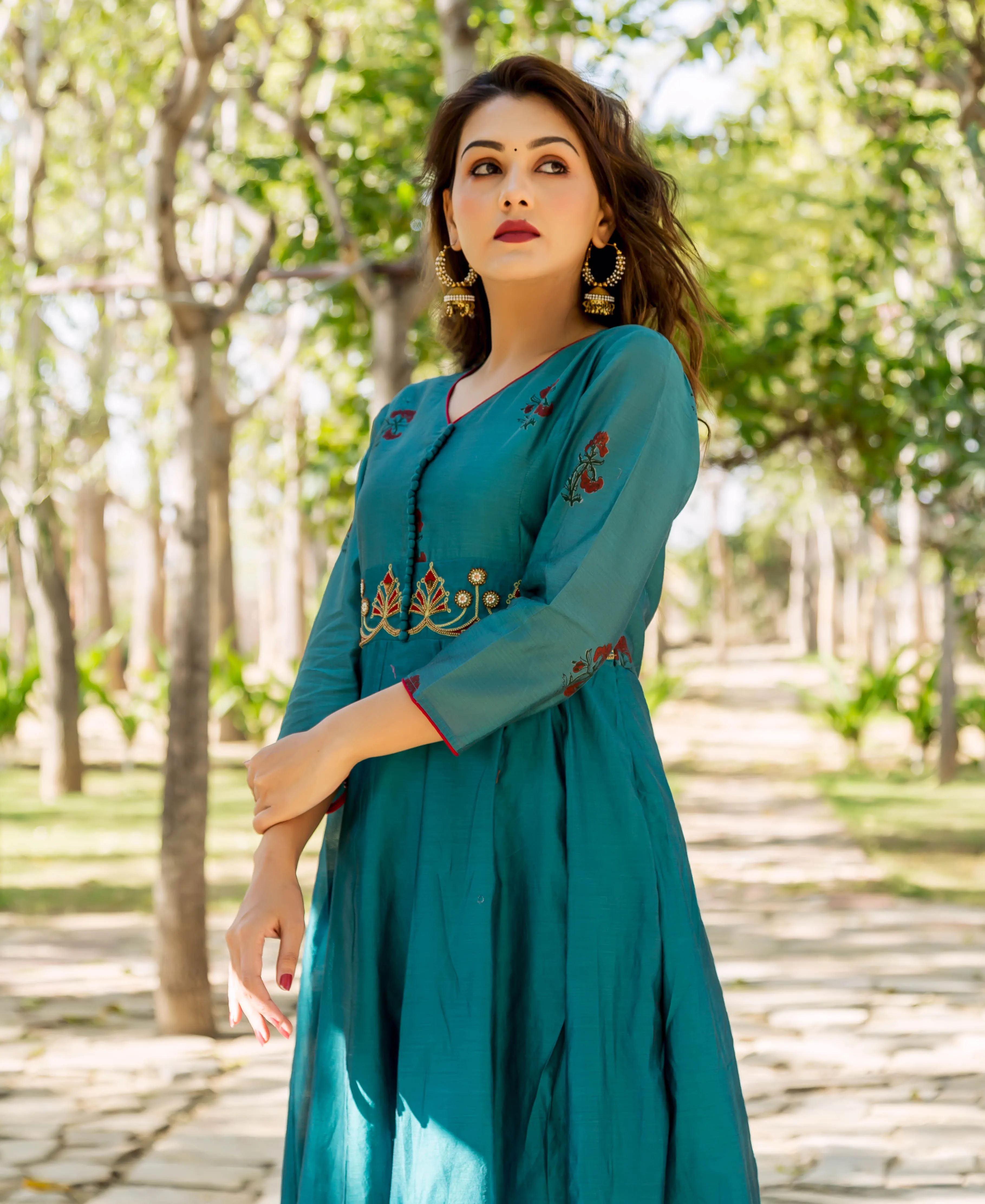 Aarohi Hand Embroidered Kurta