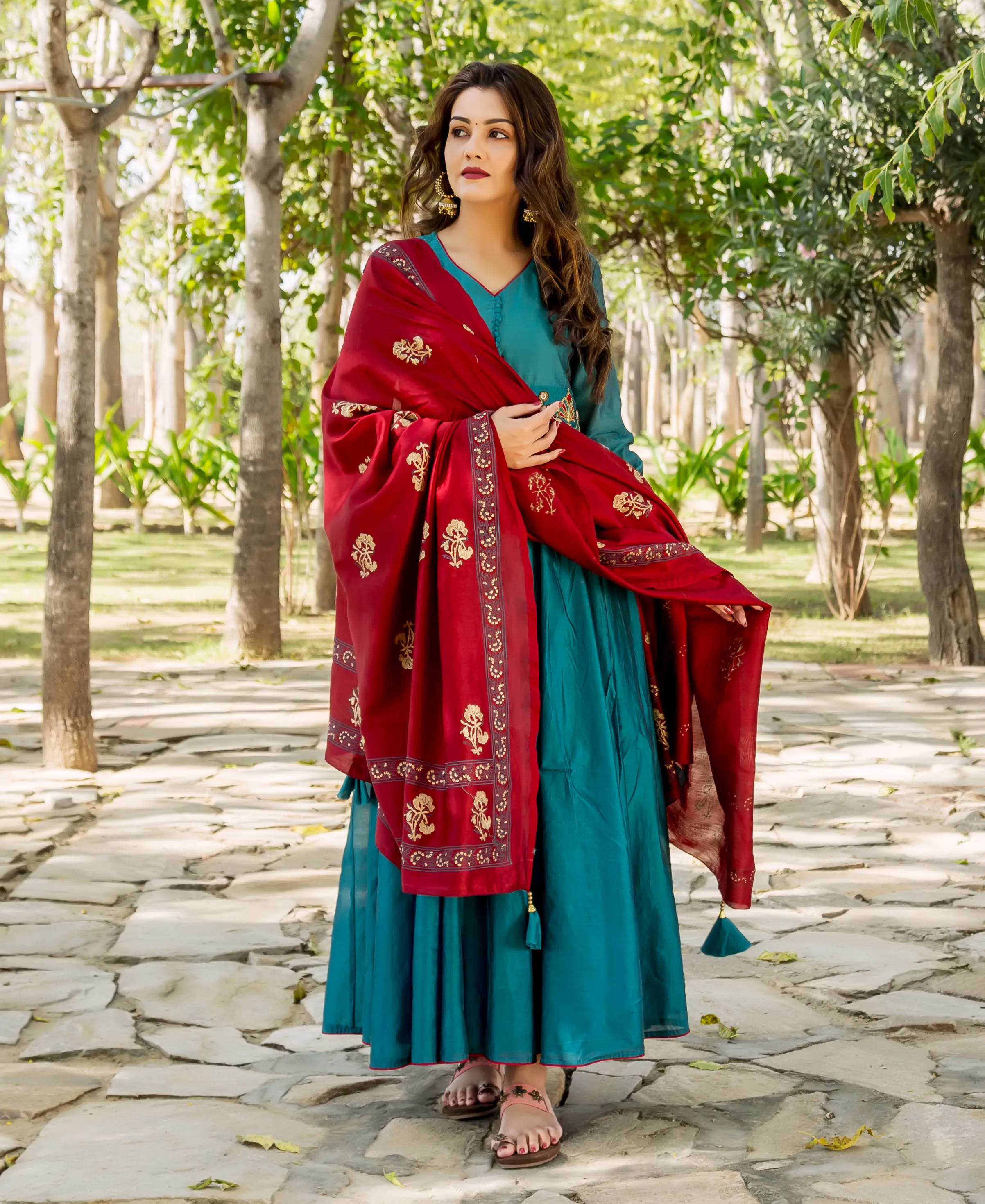 Aarohi Hand Embroidered Kurta