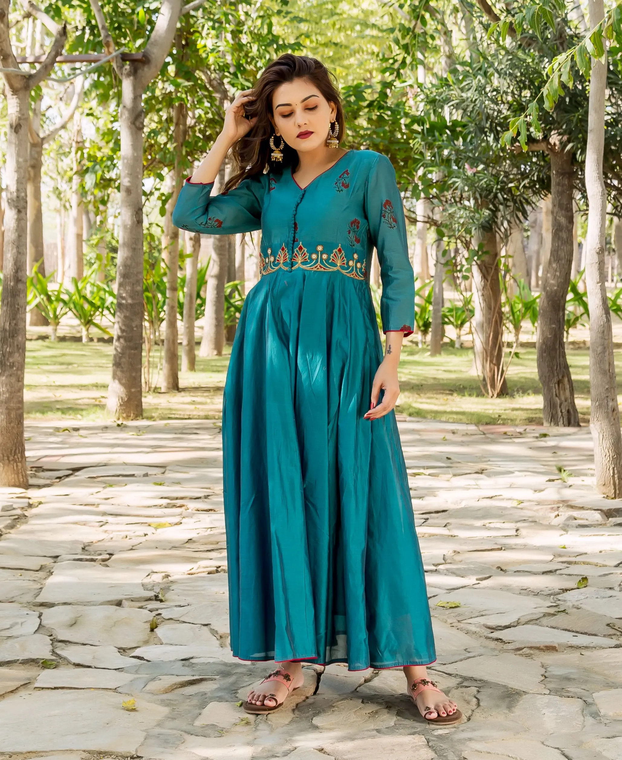 Aarohi Hand Embroidered Kurta