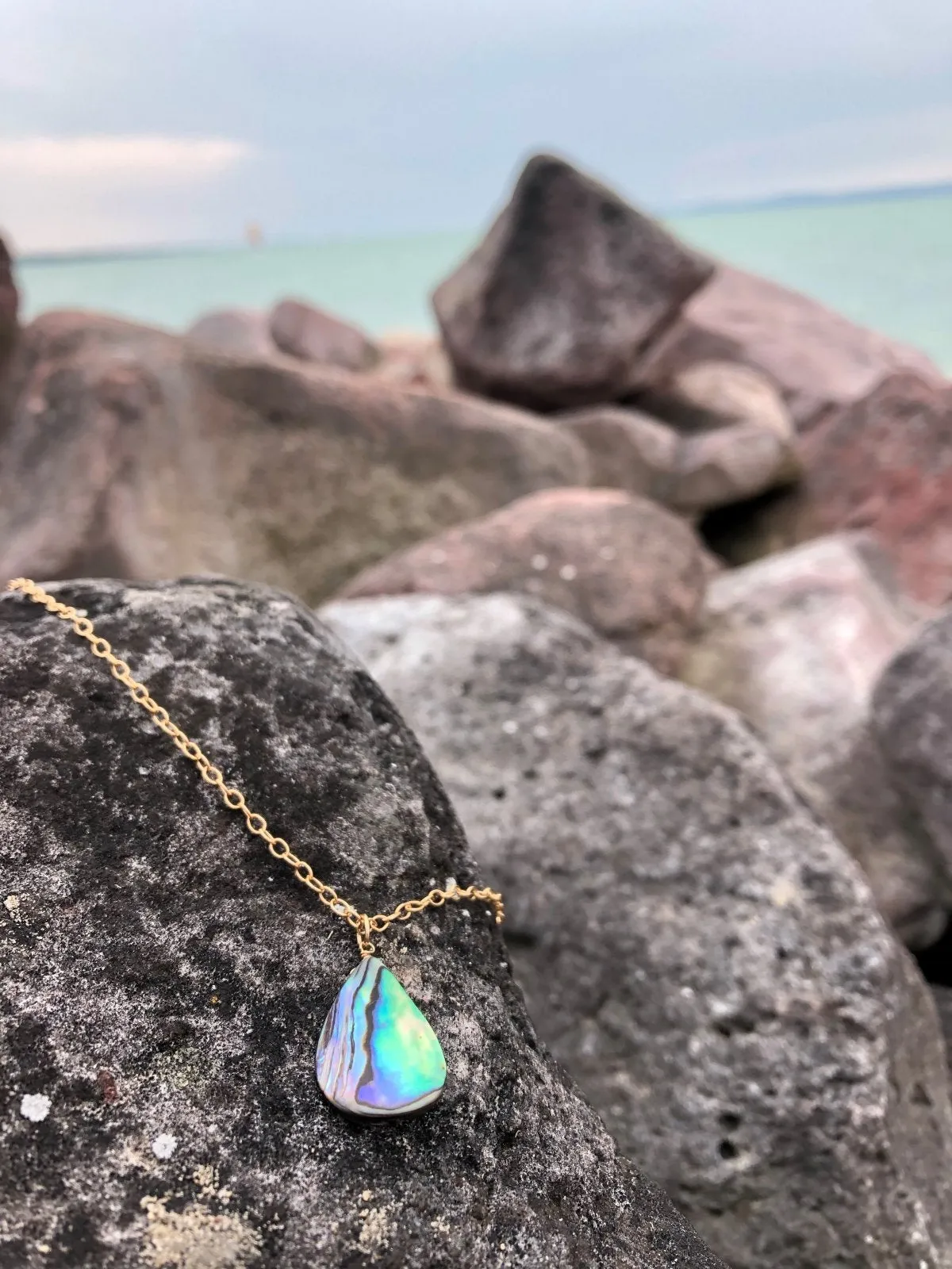 Abalone Shell Necklace (GF)