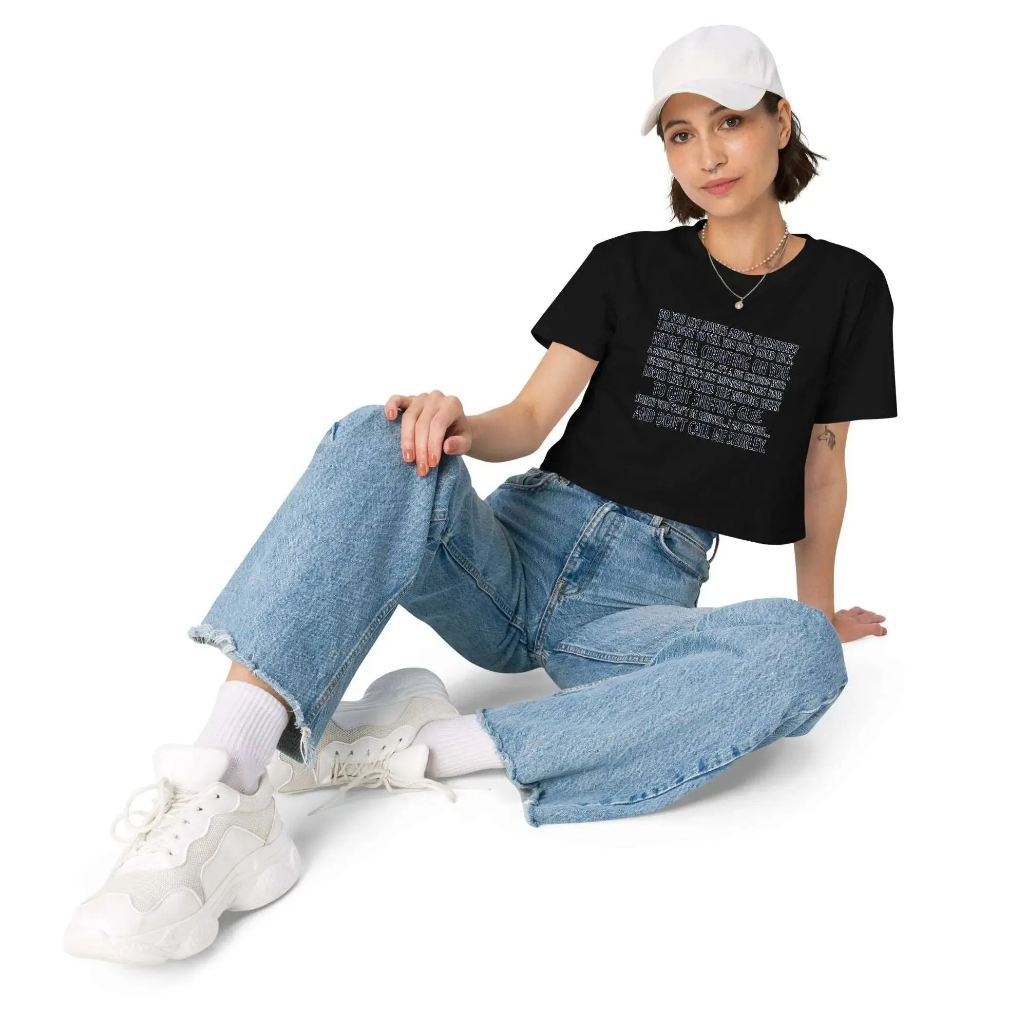 Airplane! Women’s crop top