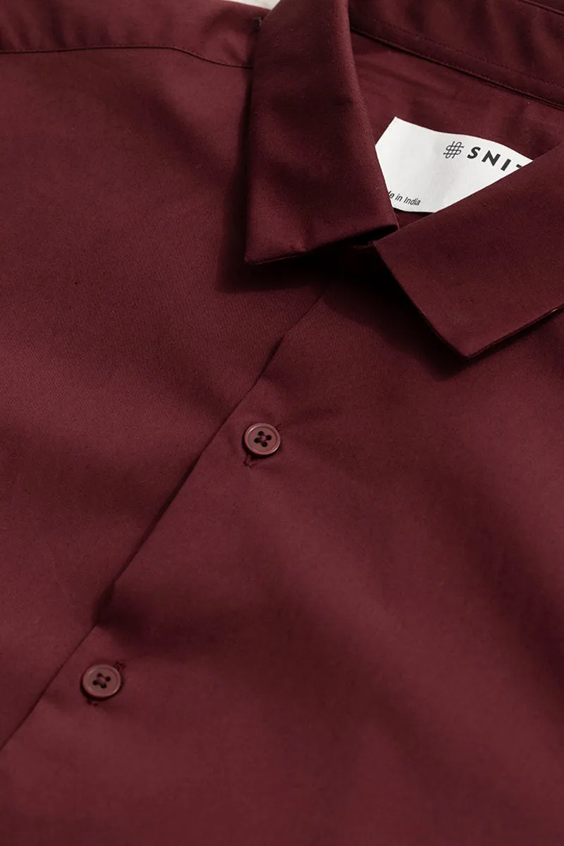 Aristo Maroon Shirt