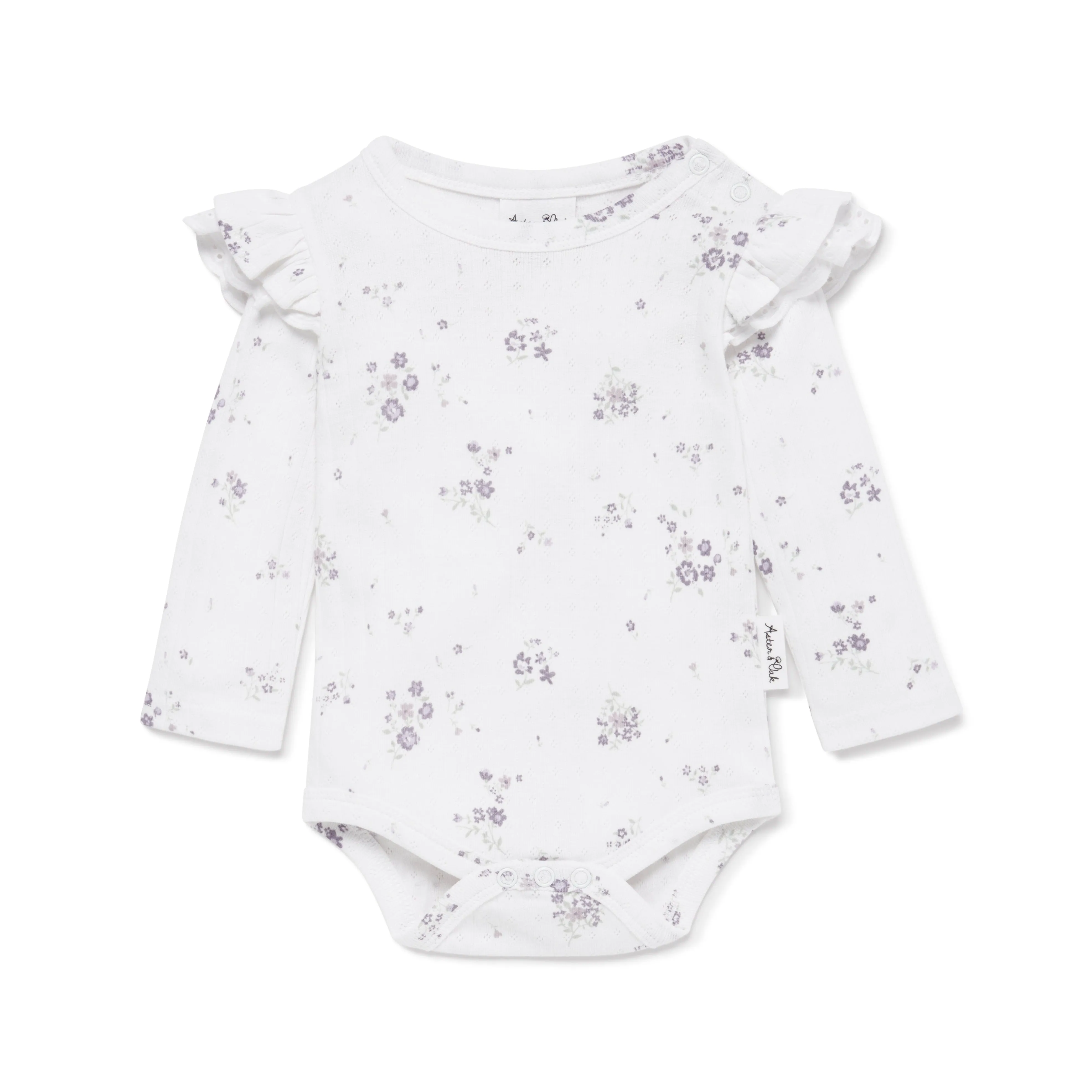 Aster and Oak Bodysuit Long Sleeve - Grace Floral