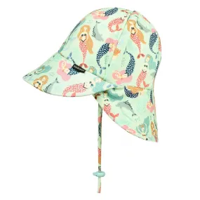 Baby Legionnaire Swim Flap Sunhat - Mermaid