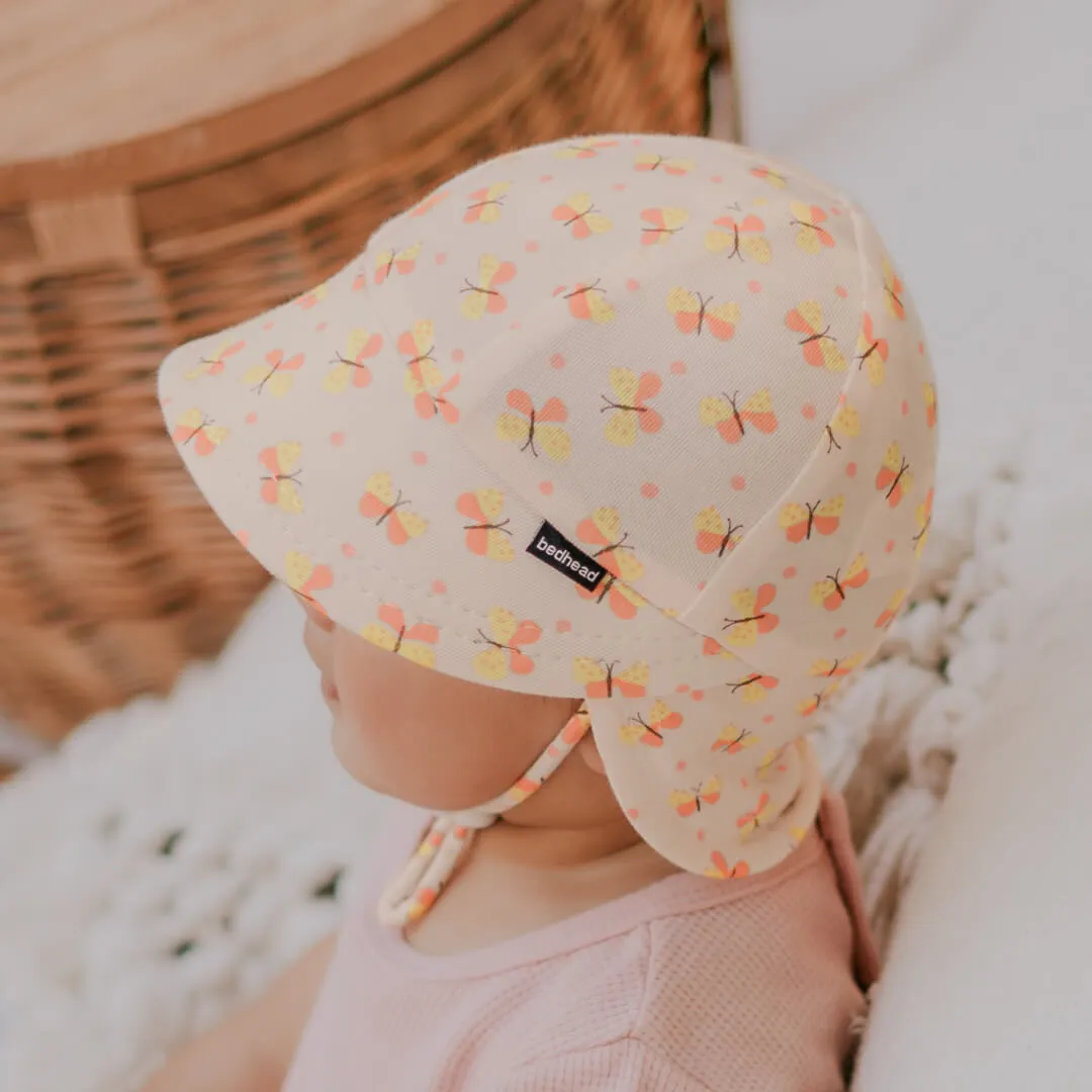 Bedhead Baby Legionnaire Flap Sunhat - Butterfly