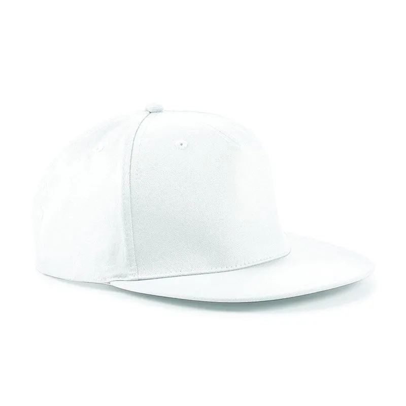 Beechfield 5 panel Snapback Rapper Cap