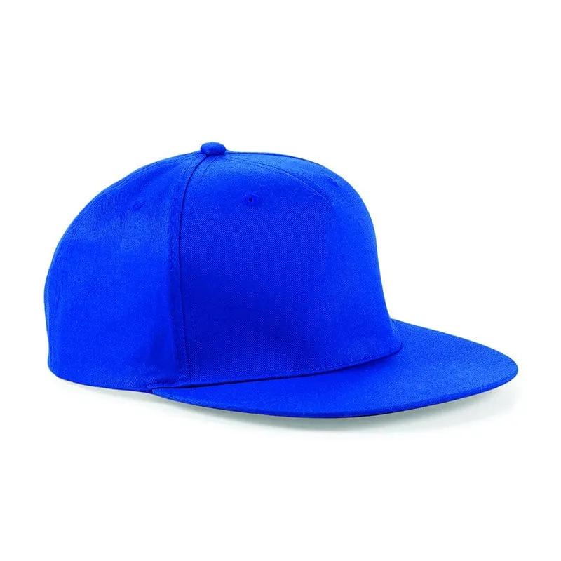 Beechfield 5 panel Snapback Rapper Cap