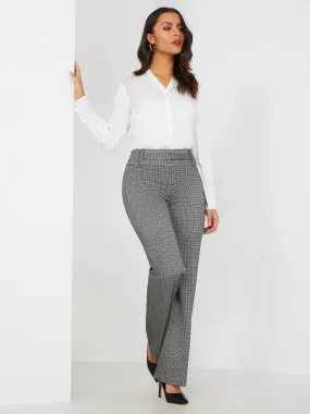 Belted Wide Waistband Pants