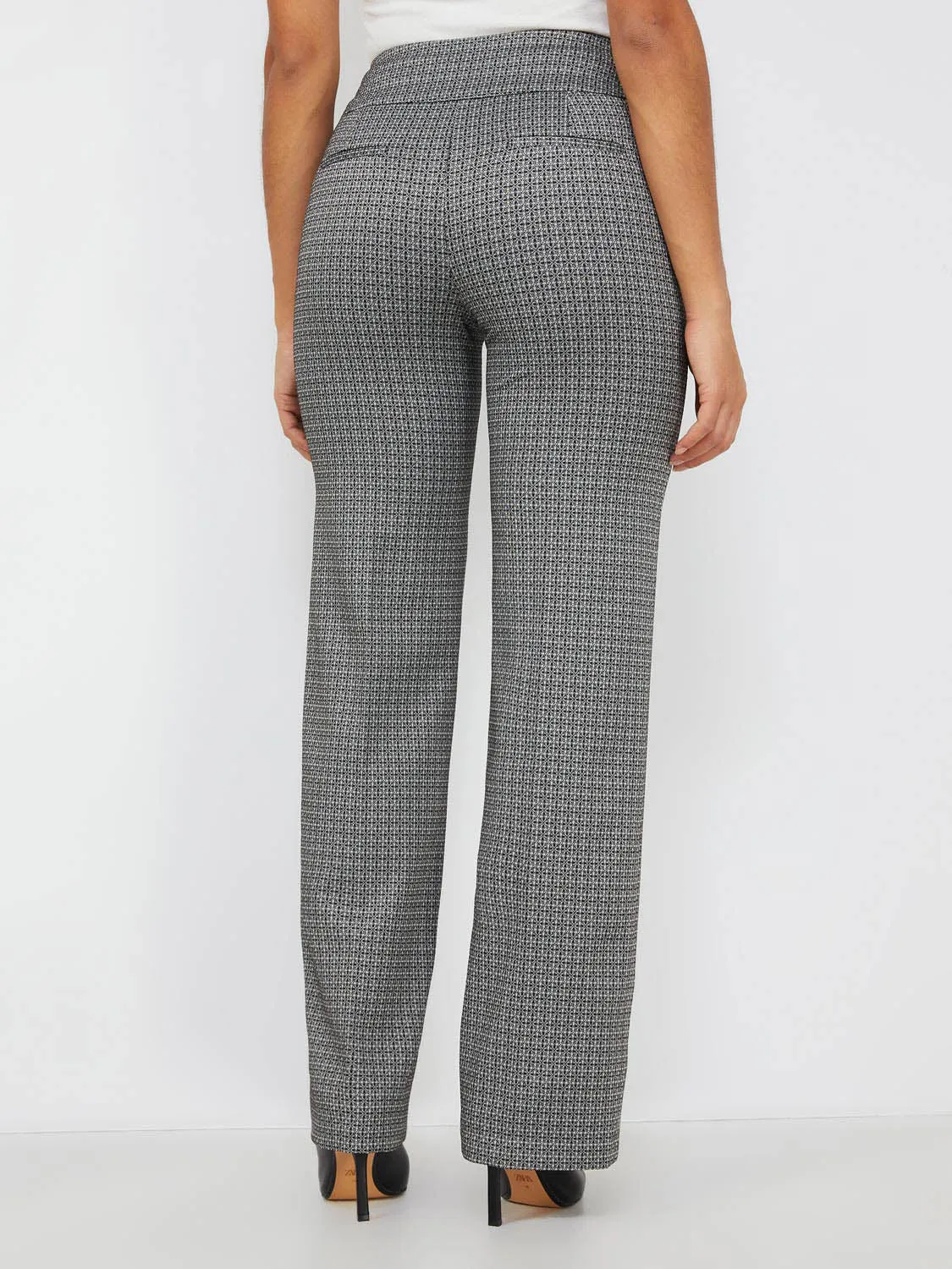 Belted Wide Waistband Pants