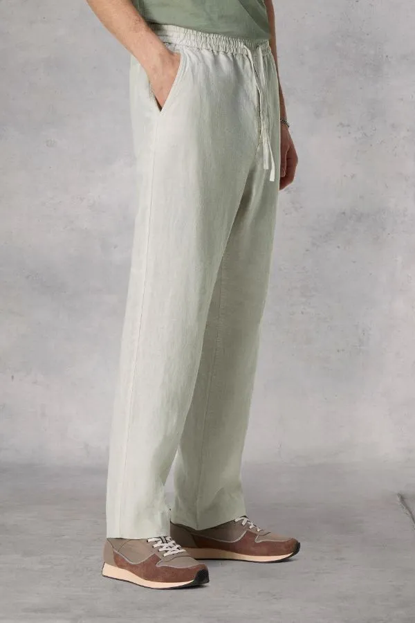 Bradford Linen Drawstring Pant