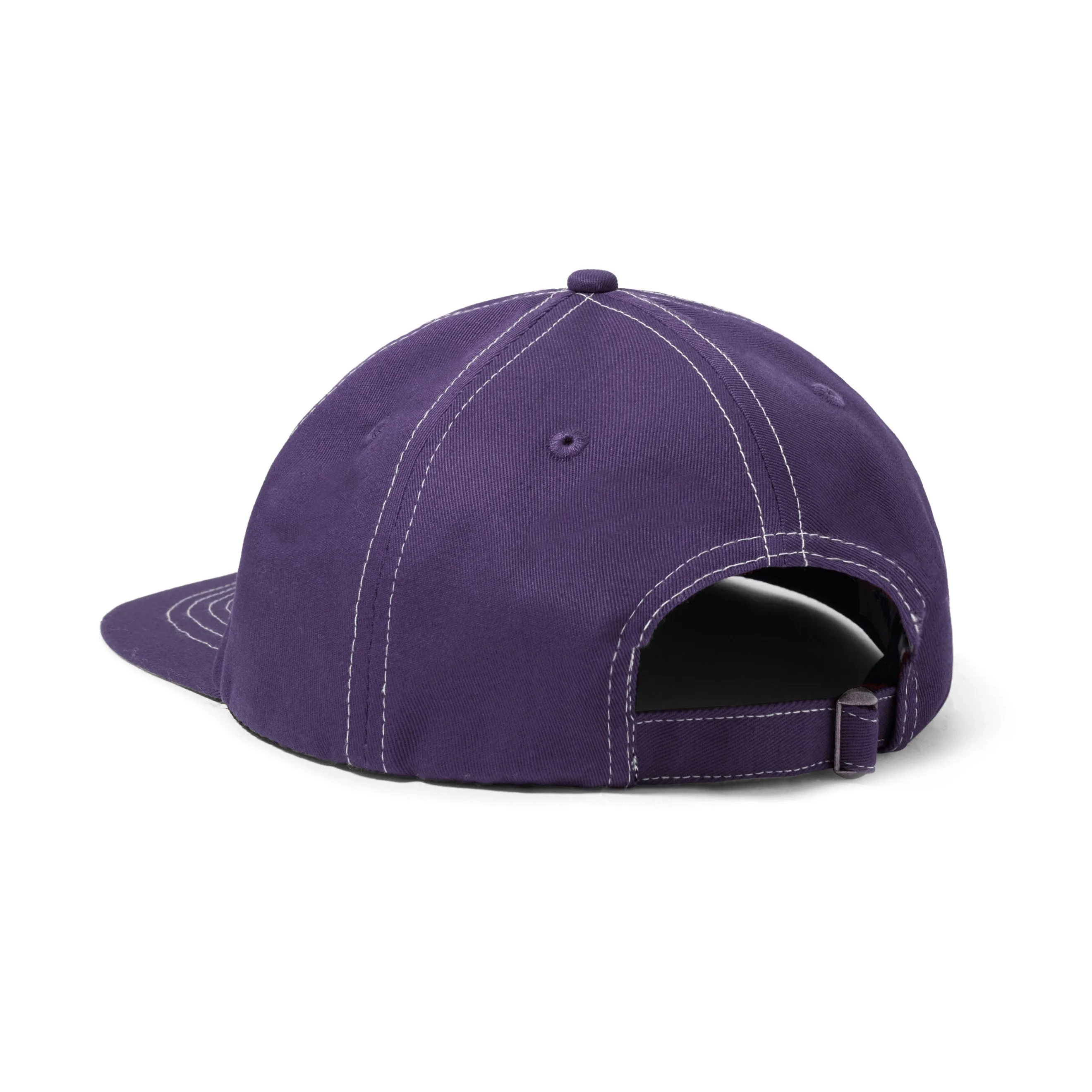 Butter Goods Brass 6 Panel Cap Washed Grape