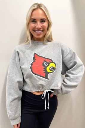 Cardinals Drawstring Crop