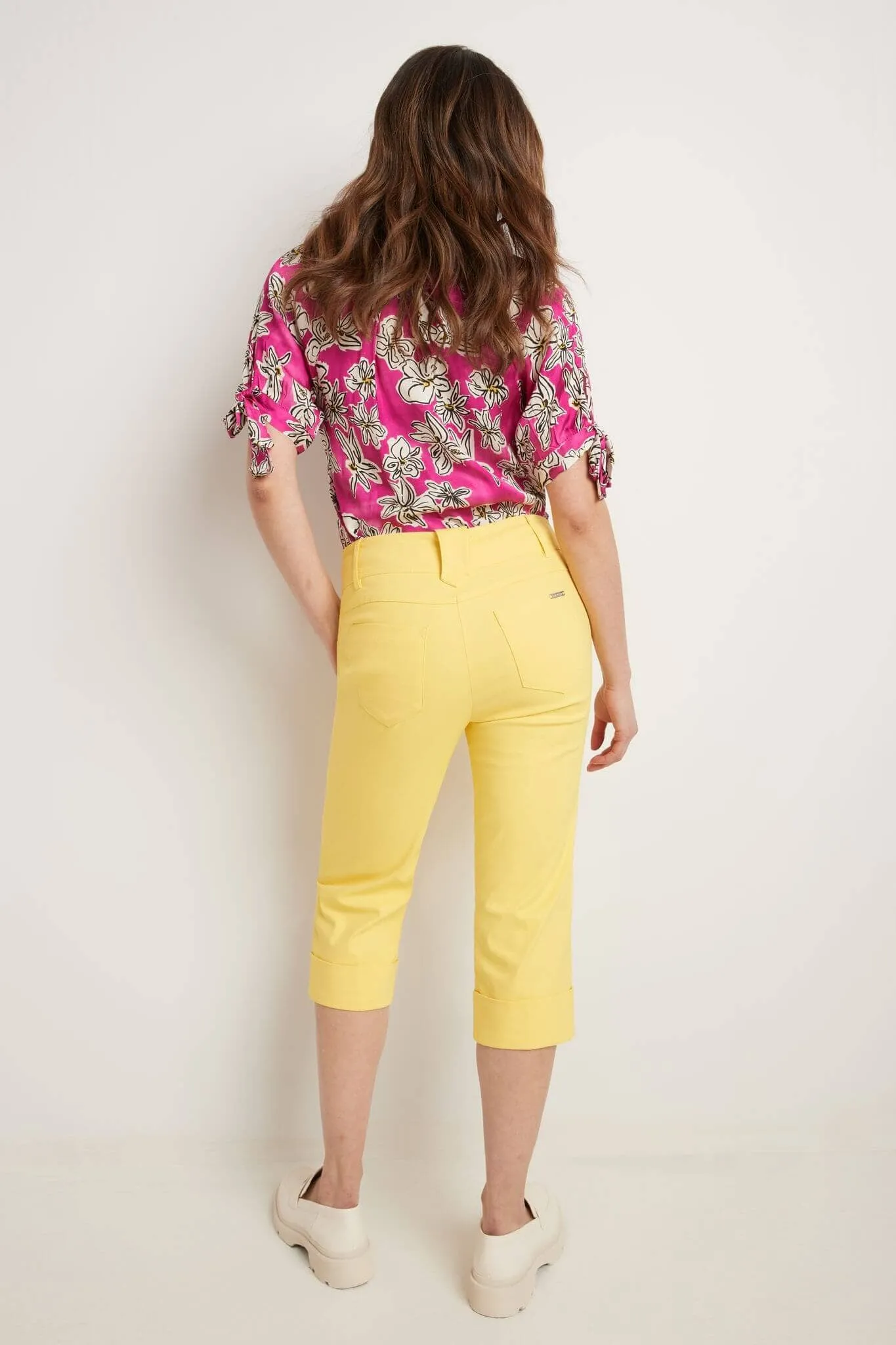 Chic Capri with Classic Cuffed Hem