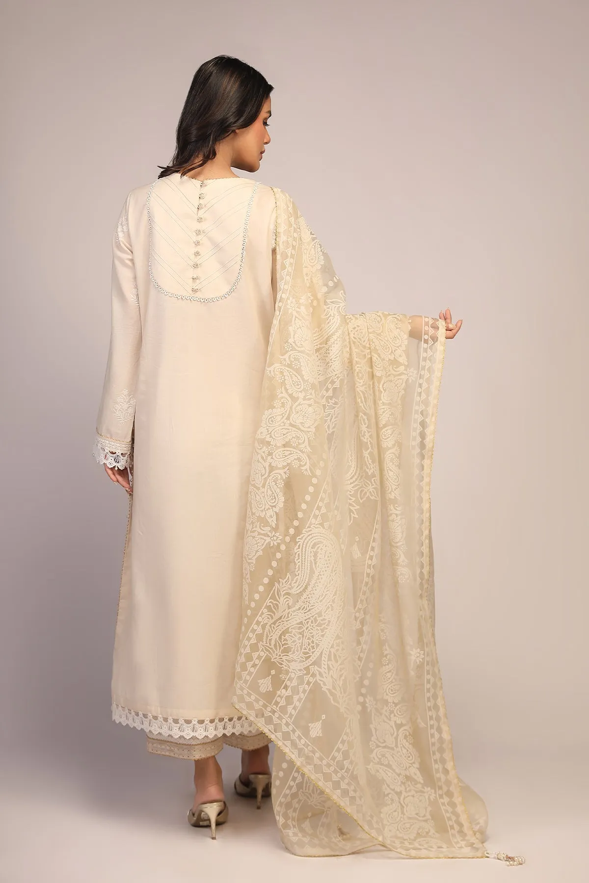 Chikankari 3 Piece