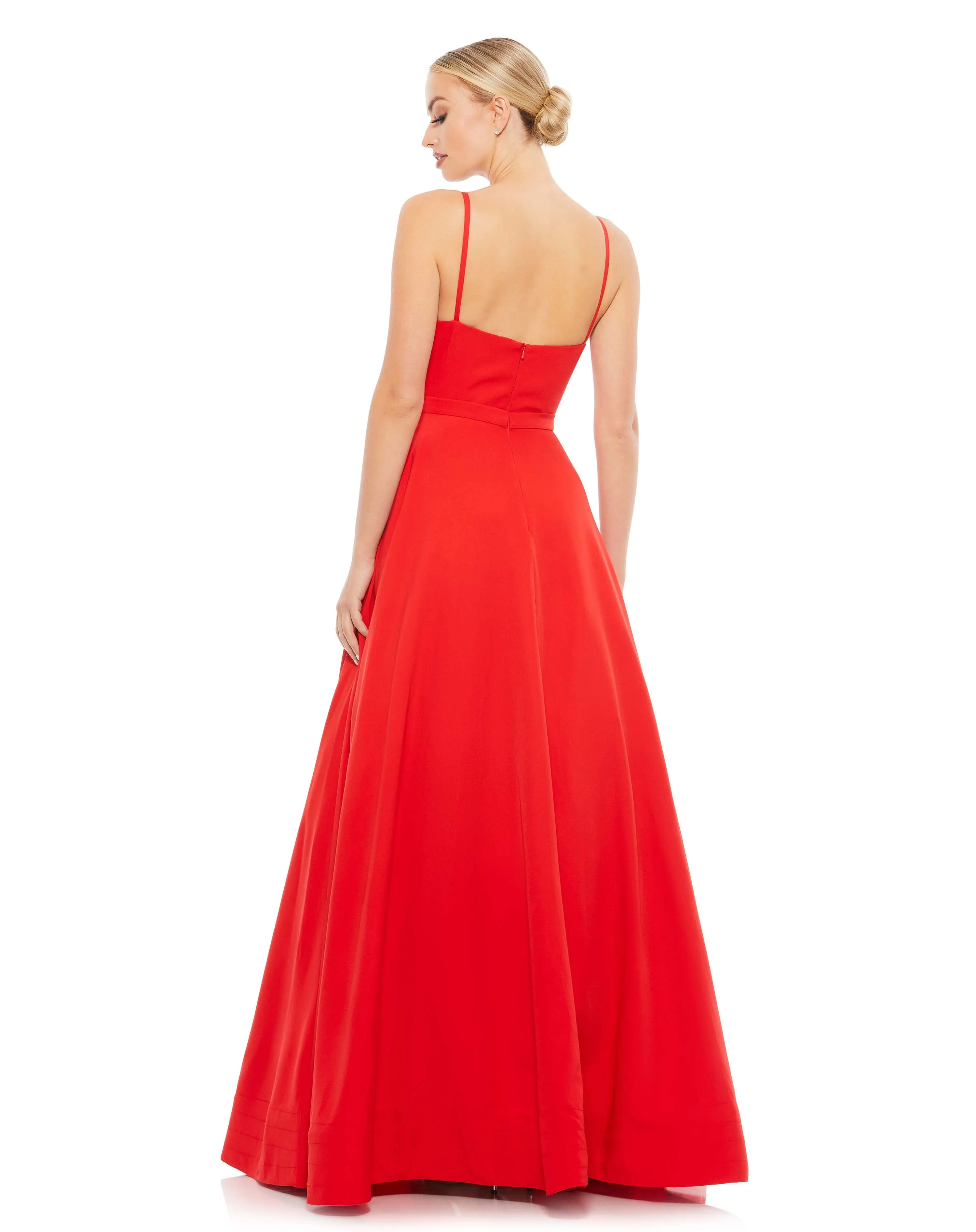 Classic A-Line V-Neck Ballgown