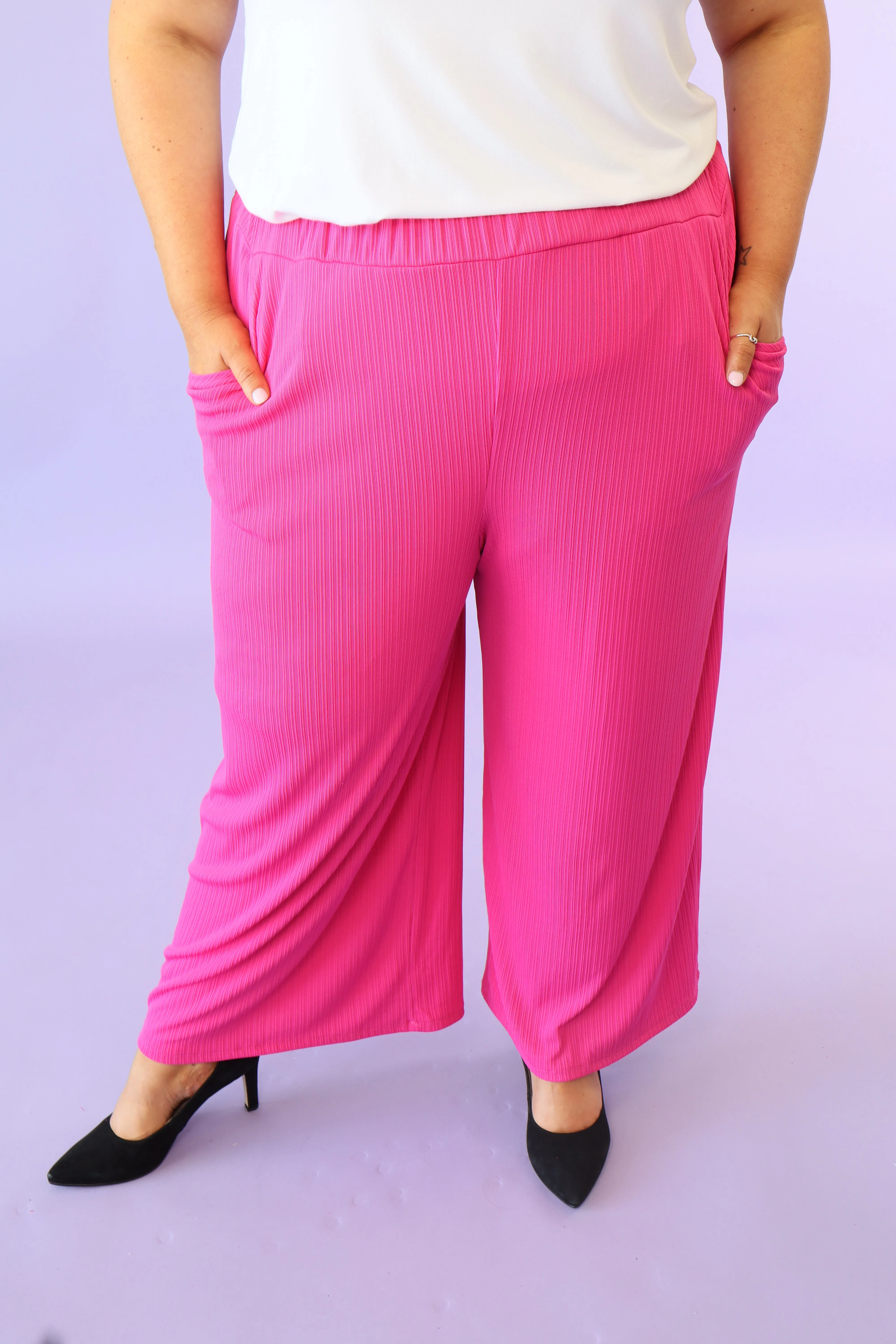 Coco Pleated Co-Ord in Pink