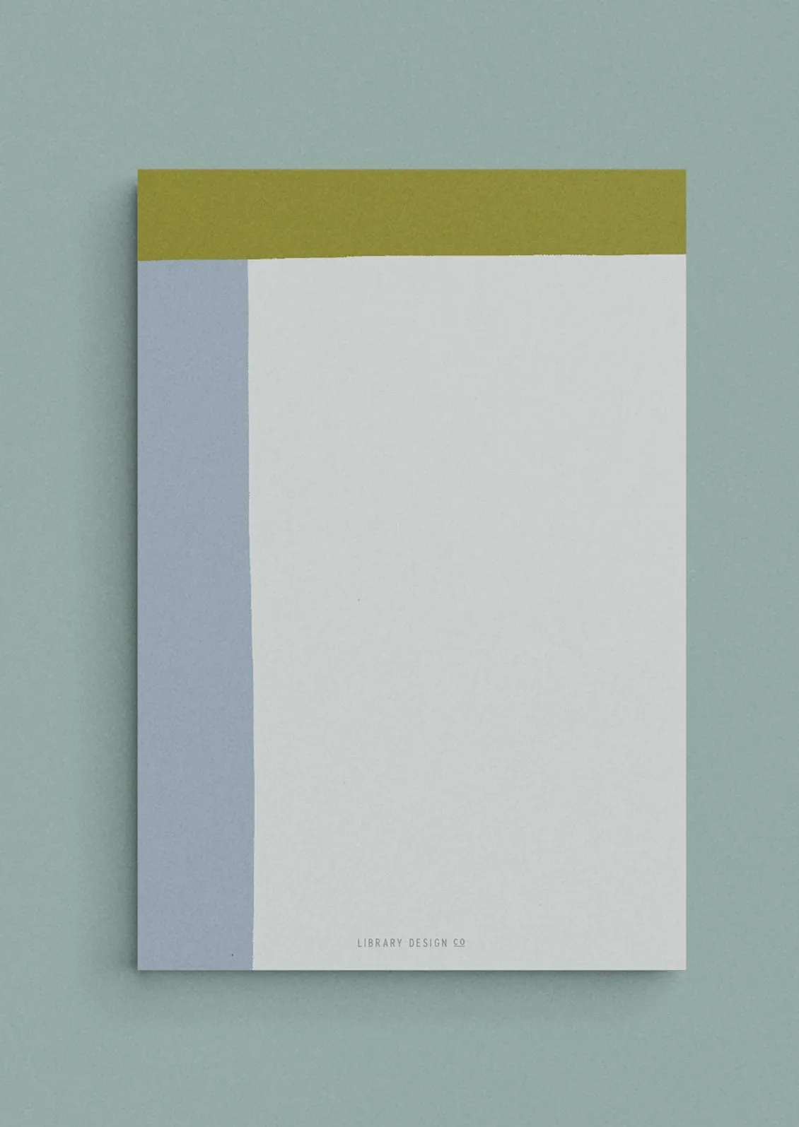 Colored Corners Notepad