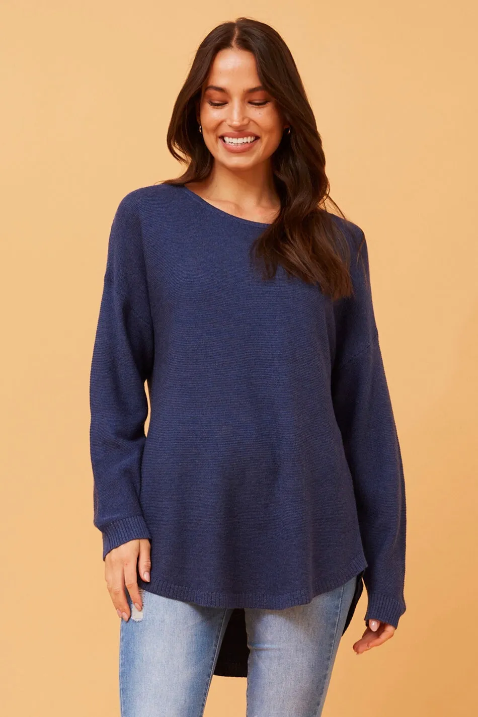 DARYLE SOLID KNIT JUMPER