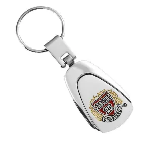 Engraved Color Harvard Keychain