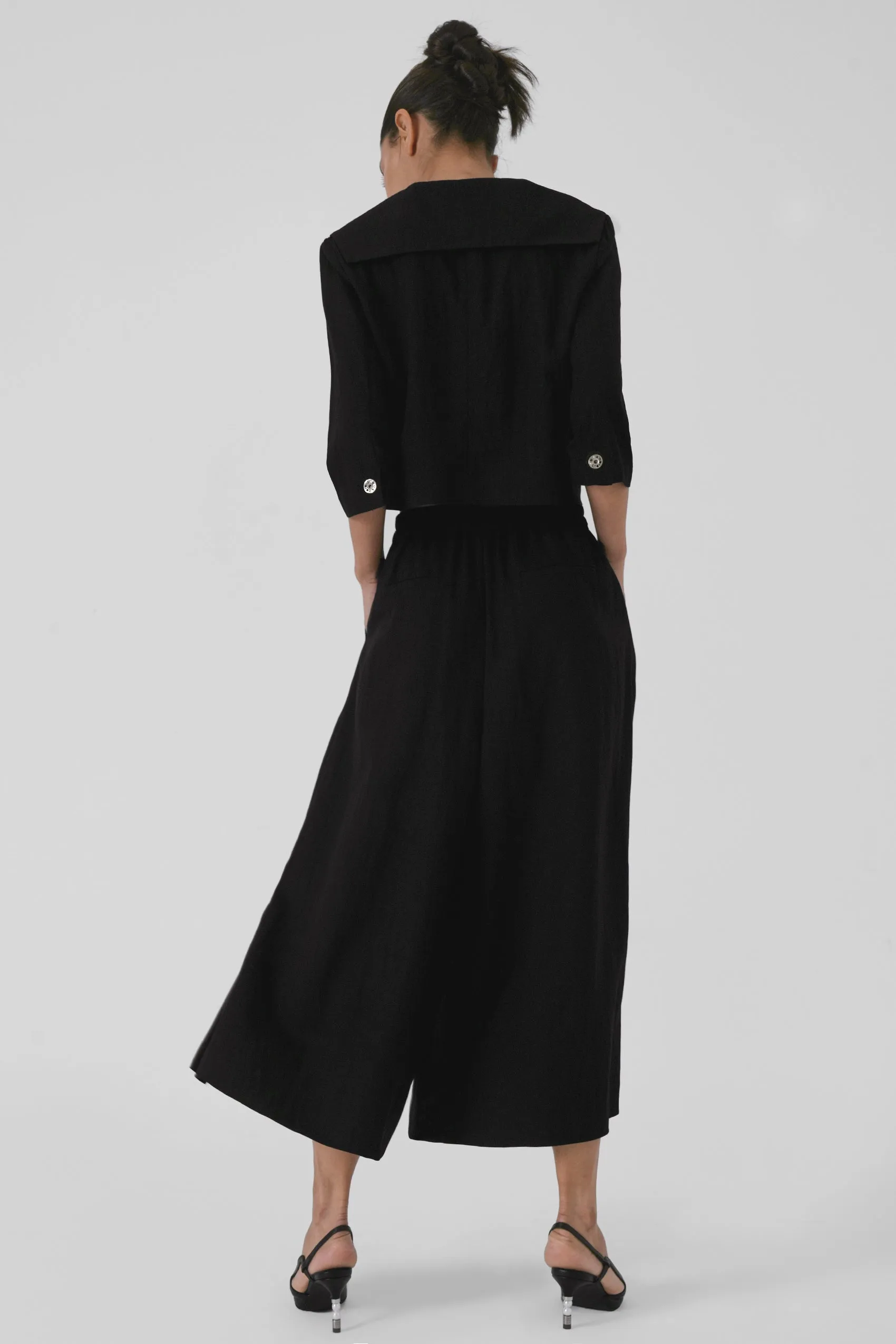 Karina Wide Pants, Black