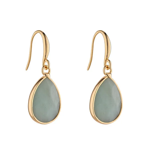 KNIGHT & DAY - SOPHIA GREEN EARRINGS