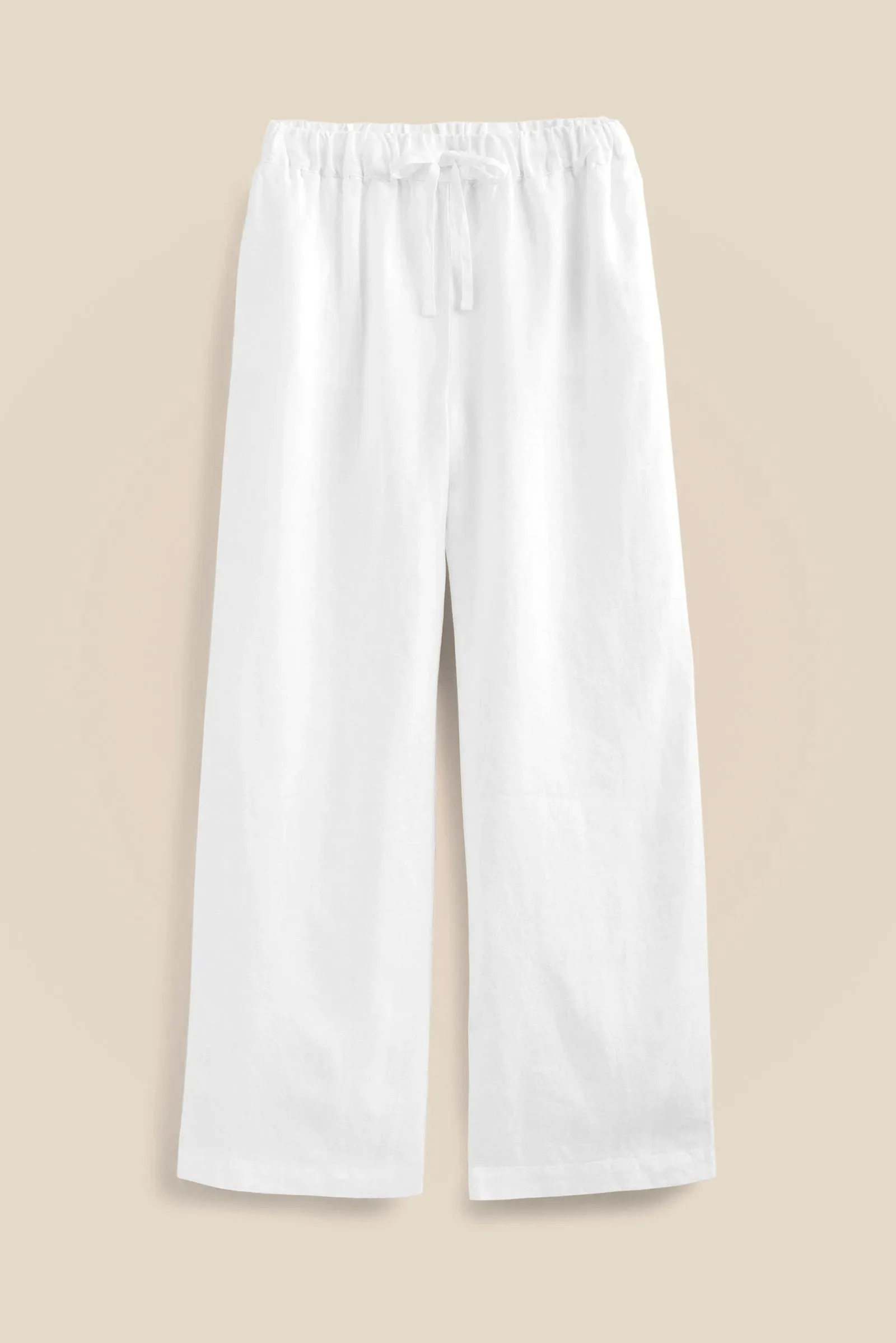 Linen Pull On Trousers