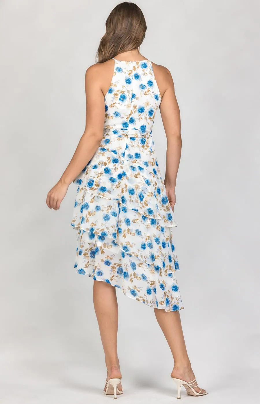 Misha Dress -  White Floral