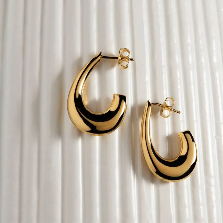 Najo Sweep Stud Earring