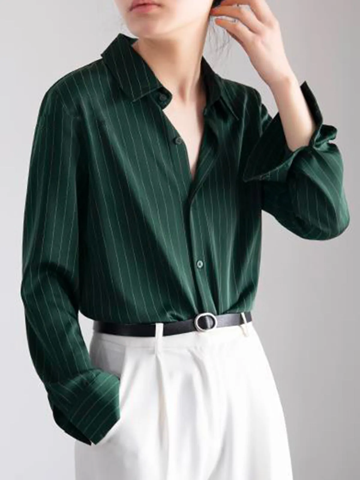 Pinstripe Vocational Shirt