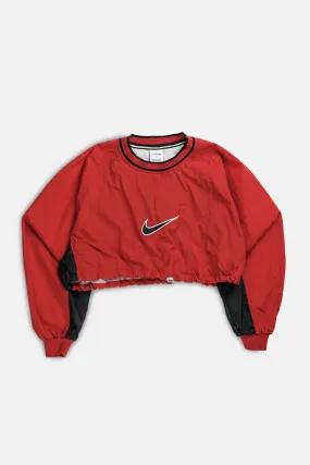 Rework Nike Crop Windbreaker - XL