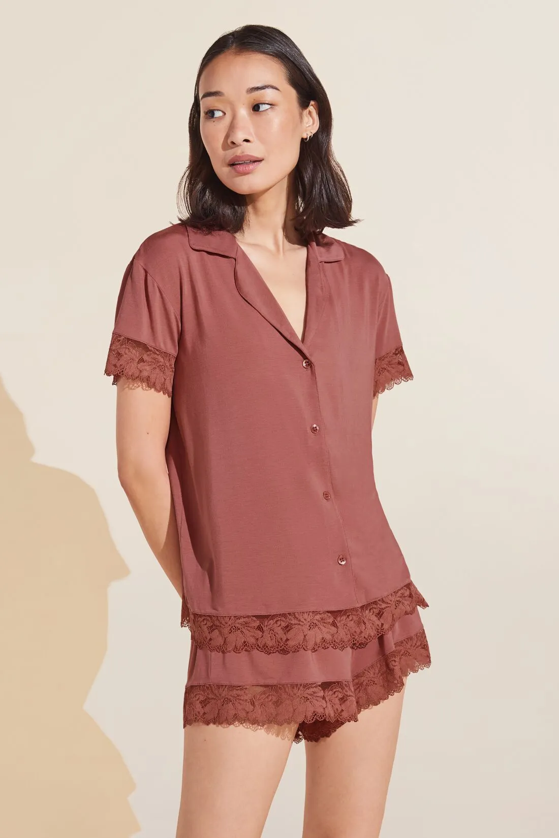 Rosalia TENCEL™ Modal Shortie Short PJ Set