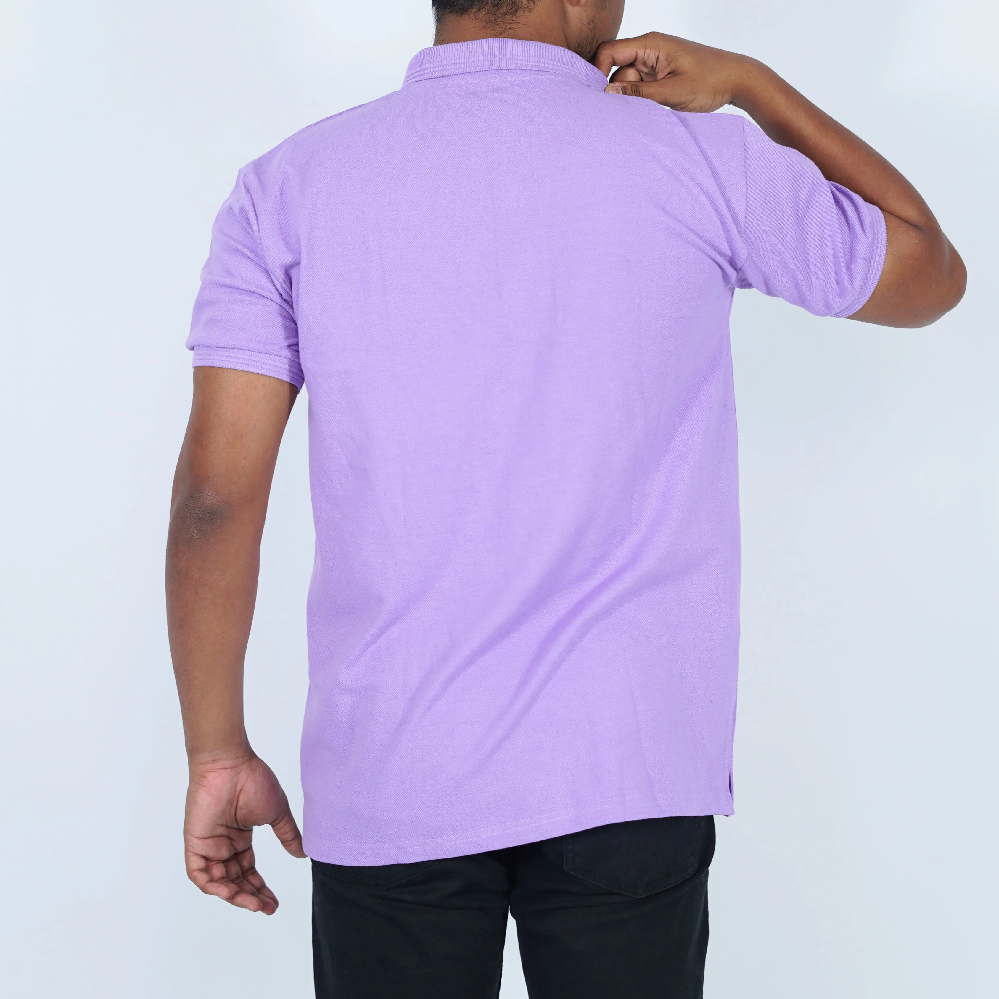 Solid Polo | Lavender