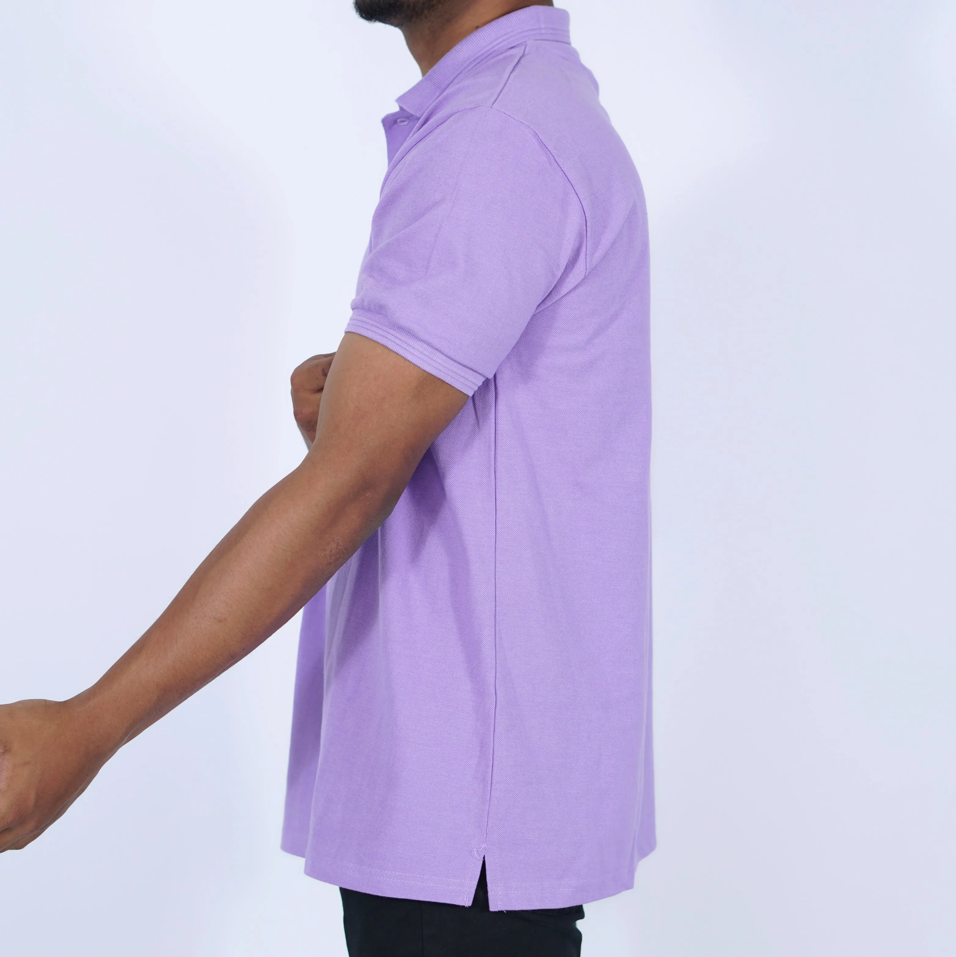 Solid Polo | Lavender