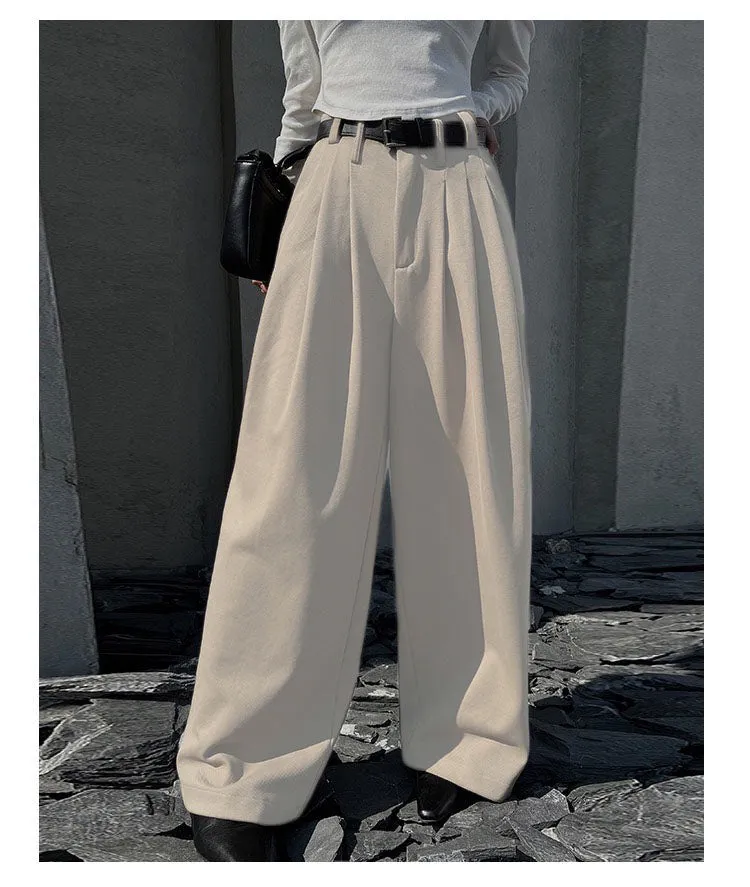 Super Baggy Pleated Korean Baggy Pants