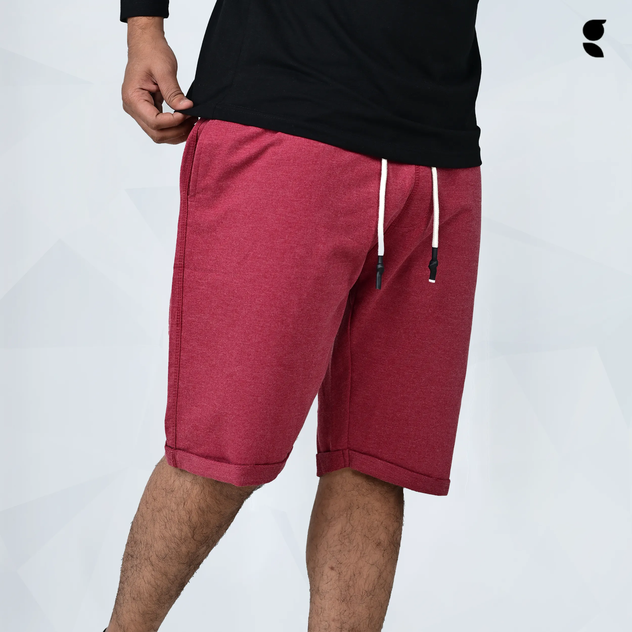 Sweatlock Shorts | Maroon