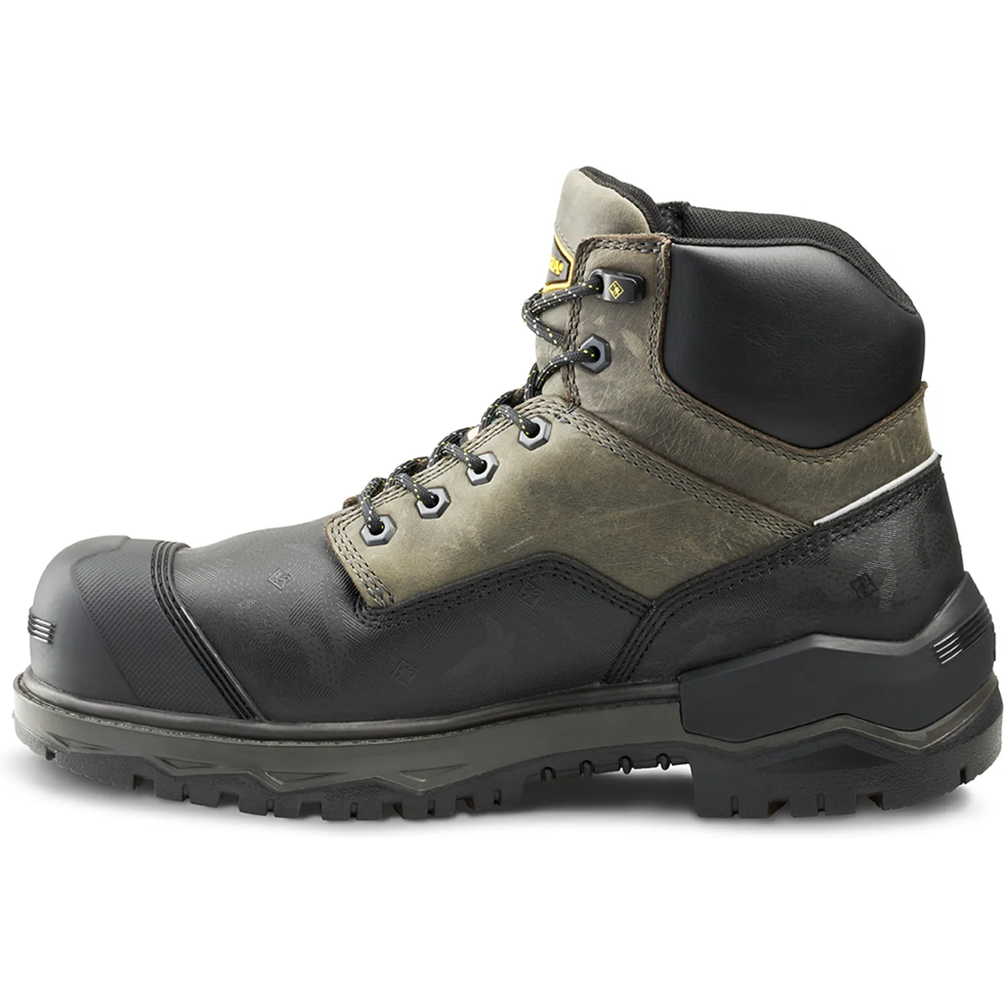 Terra Men's Gantry 6 Nano Comp Toe  WP Work Boot -Gray- 4T8VGY